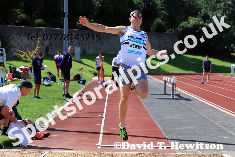 Decathlon long jump, 2025 EAP International Combined Events, Hexham, Northumberland.  Photo: David T. Hewitson/Sports for All Pics